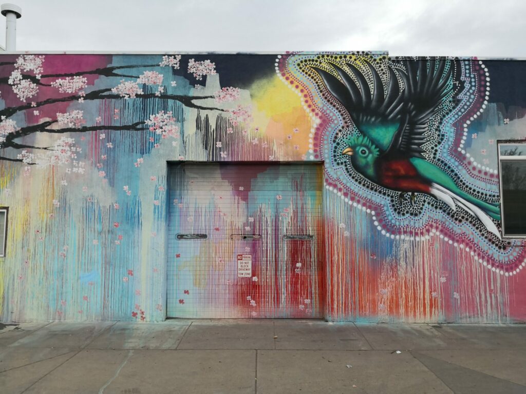 RiNo Art district mural